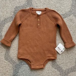 NWT! Little Planet Organic Sweater Romper